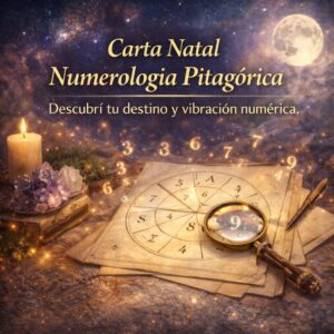 carta natal numerolÓgica pitagÓrica
